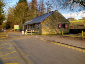 SD7314 : Information Centre and Café, Jumbles Country Park