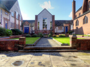 SD8706 : Long Street Methodist Church and Schools Courtyard Garden