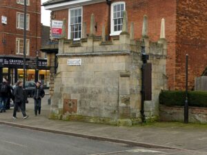 SK9135 : The Conduit House, Market Place, Grantham
