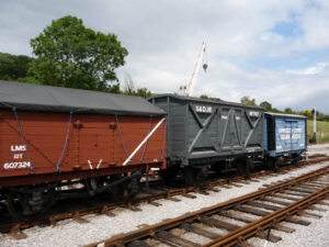 ST0441 : Rolling stock at the Somerset & Dorset Railway Museum, Washford