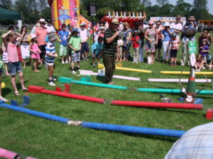 ST3505 : Ferret racing, Charity Summer Fair, Forde Abbey