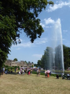 ST3505 : The fountain in the Mermaid Pond, Forde Abbey