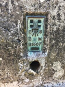 ST4101 : Close up view of Pilsdon Pen Triangulation Stone