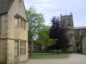 ST6316 : Courtyard in Sherborne school