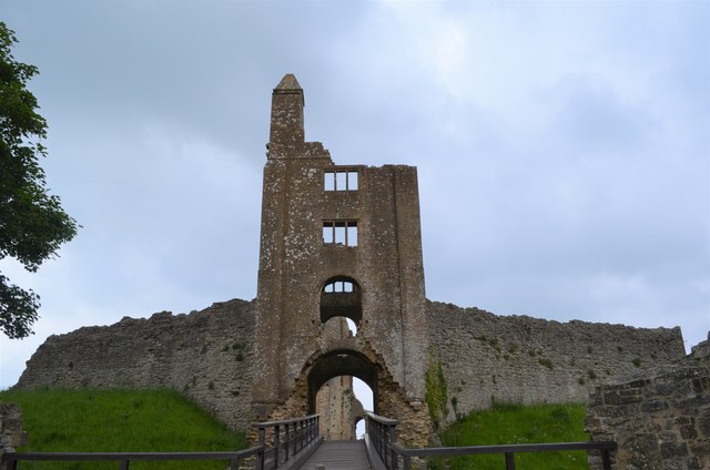 ST6416 : Old Sherborne Castle - South West Gatehouse