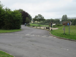 ST6601 : Cerne Giant viewpoint, Cerne Abbas
