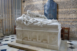 ST7902 : Monument to Joseph & Caroline Damer - Milton Abbey