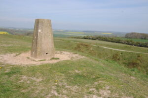 ST9603 : Trig Point, Badbury Rings