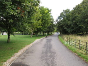 ST9701 : Kingston Lacy drive with parking attendants