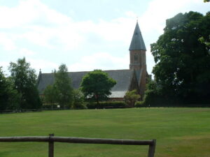 SU0500 : Stapehill Abbey near Wimborne