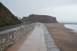 SX9777 : South West Coast Path to Langstone Rock