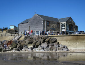 SY3693 : Charmouth Heritage Coast Centre and cafe