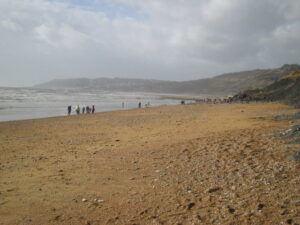 SY3792 : Charmouth beach