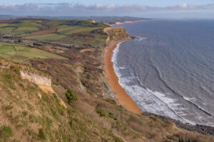 SY4092 : East from Golden Cap