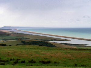 SY5882 : Chesil Beach and Fleet Lagoon