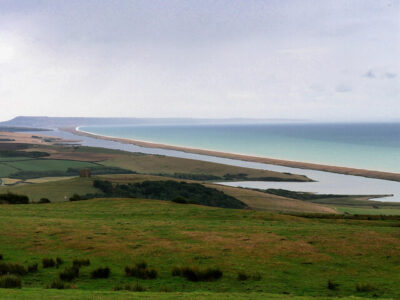 SY5882 : Chesil Beach and Fleet Lagoon