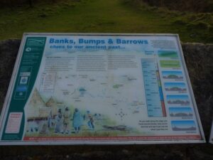 SY6187 : Information Board at Hardy Monument, Black Down