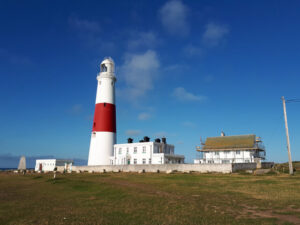 SY6768 : Portland Bill lighthouse and visitor centre