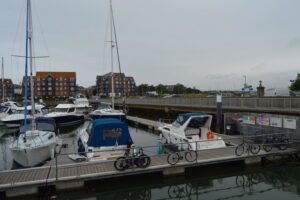 SY6779 : Weymouth Marina and Westham Bridge