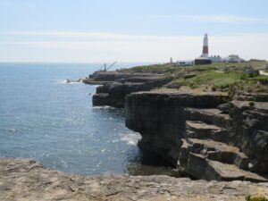 SY6868 : Coastline at Portland Bill