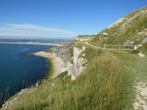 SY6871 : South West Coast Path, Isle of Portland