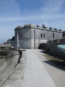 SY6874 : Portland Castle (2): from the north-west