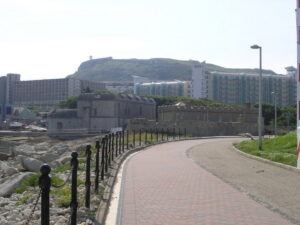 SY6874 : Portland Castle, taken from the Marina walkway