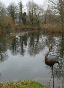 SY7891 : Sculpture by the lakes - Time to reflect