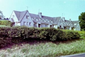 SY7894 : Tolpuddle Martyrs Memorial Cottages, 1981