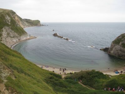 SY8080 : Man o' War Cove and beach, near Durdle Door