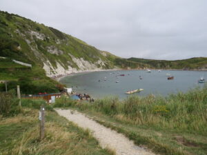 SY8279 : South West Coast Path, Lulworth Cove