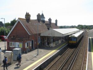 SY9188 : Wareham railway station