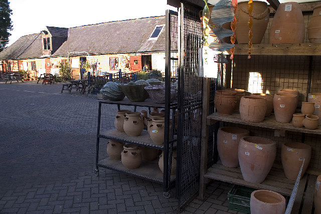 SY9693 : Courtyard Craft Centre, Lytchett Minster, Dorset