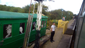 SY9880 : LSWR coach body 'Annabel' at Harmans Cross Station, Swanage Railway