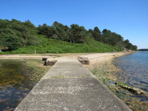 SZ0088 : Pottery Pier, Brownsea Island