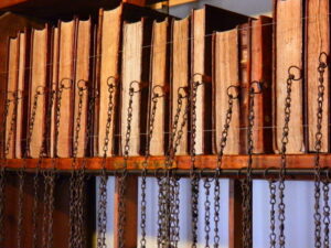 SZ0099 : Wimborne Minster: later books in the chained library