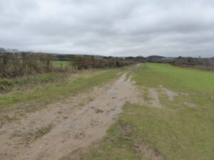SZ0482 : South West Coast Path between Studland and King Harry Rocks