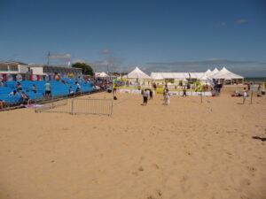 SZ0487 : Sandbanks: beach volleyball arena