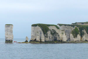 SZ0582 : Old Harry Rocks (from the north), Dorset