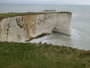 SZ0582 : The sea arch near Old Harry Rocks