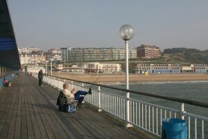 SZ1191 : Boscombe beach, east of pier