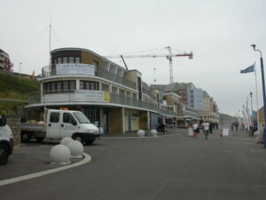 SZ1191 : Boscombe, beach pods