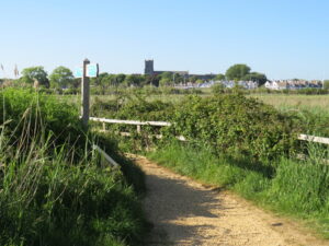 SZ1691 : Stour Valley Way near Christchurch