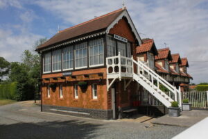 TF6628 : Signal Box, The Royal Station, Wolferton