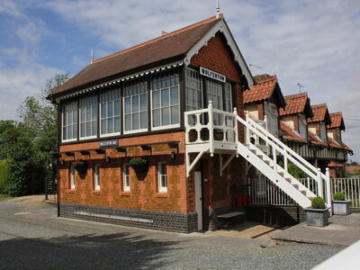 TF6628 : Signal Box, The Royal Station, Wolferton