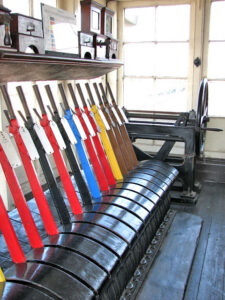 TG1543 : The signalbox museum at Sheringham station