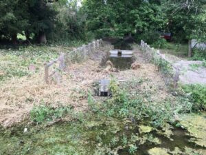 TL4557 : Sluice channel off Hobson's Conduit