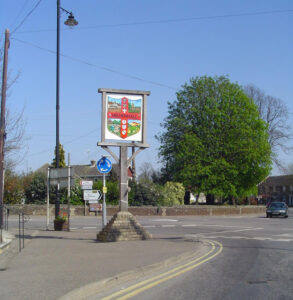 TL7174 : Mildenhall village sign