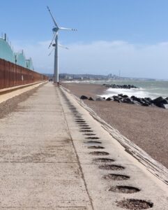 TQ2304 : Monarch's Way along Southwick Beach