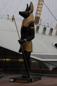 TQ3980 : Promotion of Tutankhamun Exhibition, O2 Arena